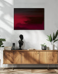 Plakat - Moody Red Haze