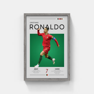 Plakat - Ronaldo Portugal look - admen.dk