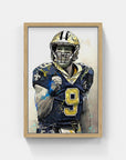 Plakat - Drew Brees - admen.dk