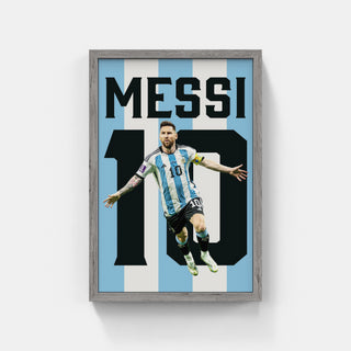 Plakat - Leo Messi 10 - admen.dk