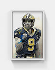 Plakat - Drew Brees - admen.dk
