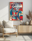 Plakat - Vibrant Graffiti Wall