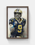 Plakat - Drew Brees - admen.dk