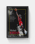 Plakat - Michael Jordan i aktion - admen.dk