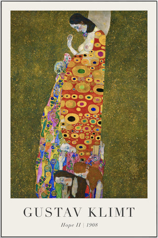 Plakat - Gustav Klimt - Hope kunst