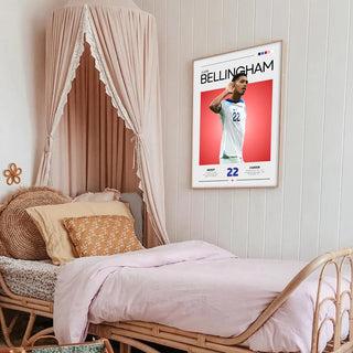 Plakat - Jude Bellingham grafisk look - admen.dk