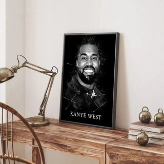 Plakat - Kanye West kunst - admen.dk