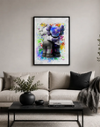 Plakat - Kaws venskab kunst