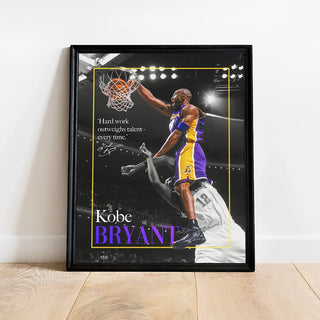 Plakat - Kobe Bryant i aktion - admen.dk