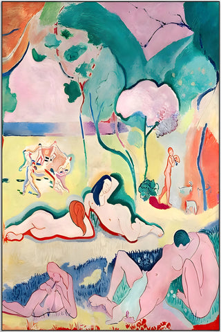 Plakat - Matisse - Le bonheur de vivre kunst - admen.dk