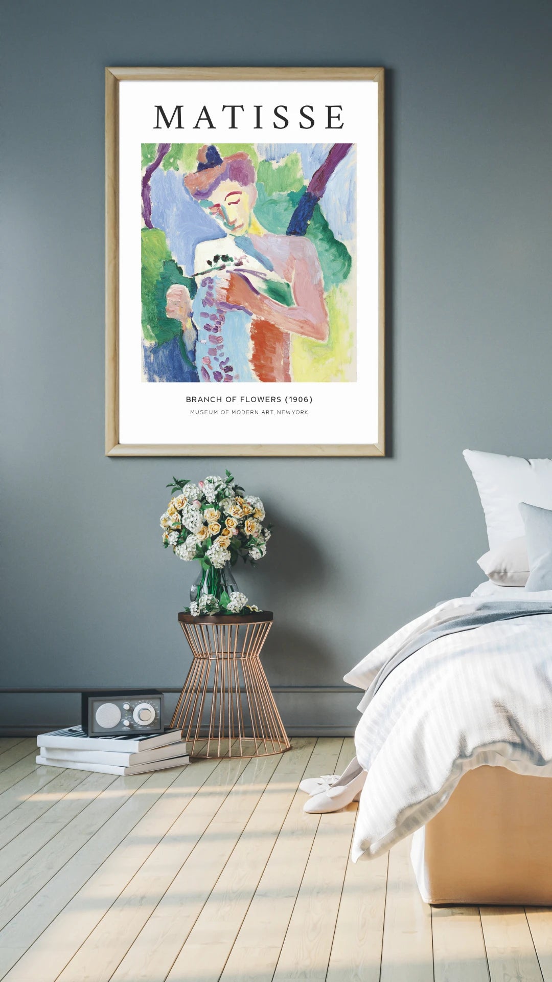 Plakat - Matisse - Branch of flowers - Admen.dk