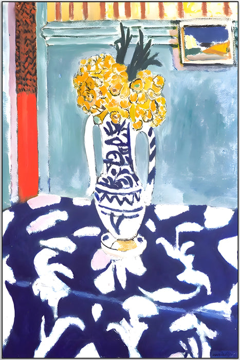 Plakat - Matisse - Blå vase kunst
