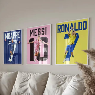 Plakat - Ronaldo og udstråling - admen.dk