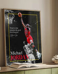 Poster - Michael Jordan in action
