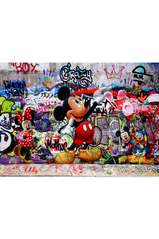 Plakat - Mickey in colors kunst - admen.dk