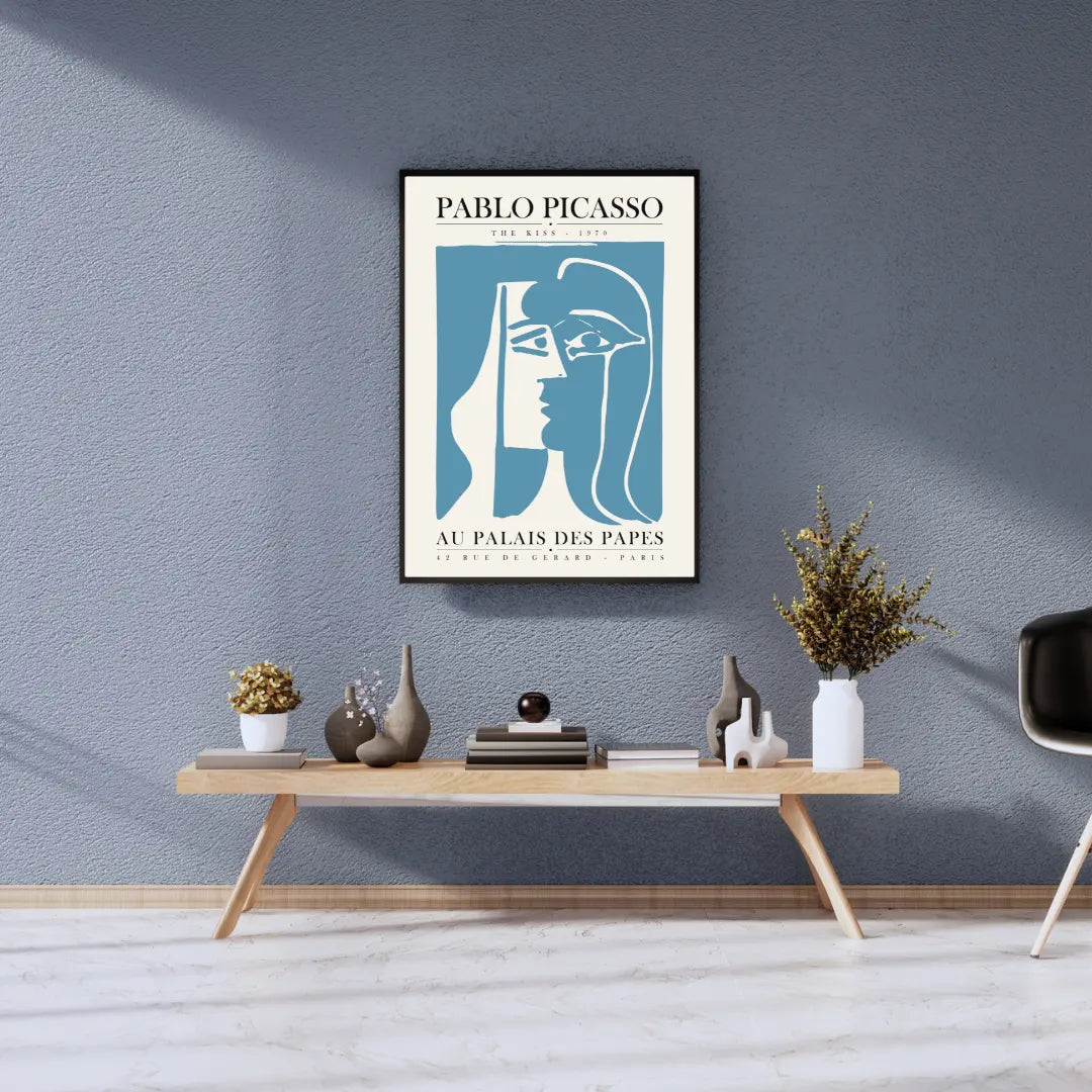 Plakat - Picasso - The kiss kunst