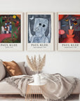 Plakat - Paul Klee - Autumn flower kunst - admen.dk
