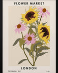 Plakat - Flower Market. London - Admen.dk
