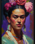 Plakat - Portrait Of Frida - Admen.dk