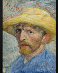 Plakat - Vincent Van Gogh's Self Portrait (1887) - Admen.dk