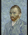 Plakat - Vincent Van Gogh's Self Portrait (1889)
