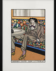 Plakat - Viennese Café the Man of Letters - Admen.dk