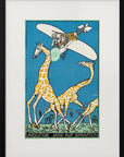 Plakat - Bloodless Giraffe Hunt - Admen.dk