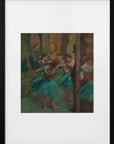 Plakat - Dancers, Pink and Green No.2 - Admen.dk