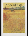 Plakat - Wheat Field With View of Arles (1888) - Admen.dk