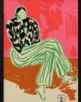 Plakat - Calm Woman Portrait - Admen.dk