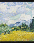 Plakat - Wheat Field With Cypresses - Admen.dk