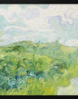 Plakat - Green Wheat Fields, Auvers (1890) By Vincent Van Gogh - Admen.dk