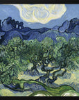 Plakat - Vincent Van Gogh's Olive Trees With the Alpilles In the Background (1889) - Admen.dk