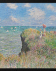 Plakat - Cliff Walk At Pourville (1882) By Claude Monet. - Admen.dk
