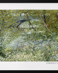 Plakat - River Bank In Springtime (1887) Horisontal - Admen.dk