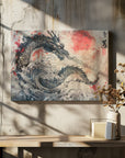 Canvas - Japan Ink Art Illustration - Admen.dk