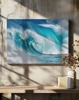 Canvas - When the ocean turns into blue fire - Admen.dk