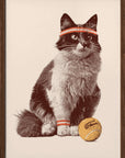 Plakat - Chat Tennis - Admen.dk