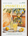 Plakat - Limoncello - Admen.dk