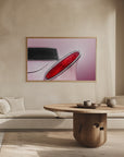 Plakat - US classic car 1961 Comet tail fin abstract