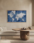 Poster - Hudson world map