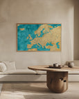 Poster - Lexy detailed Europe map