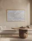 Poster - Lysander detailed map of Europe