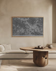 Plakat - Gray vintage map of Bremen Germany