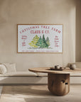 Poster - Christmas tree farm