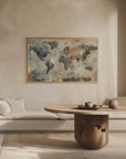 Plakat - World Map Art Illustration 09