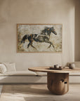 Plakat - Horse Vintage Art Illustration 03