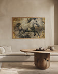 Plakat - Horse Vintage Art Illustration 12