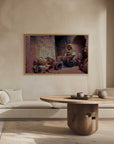 Plakat - Artisan Making Drums