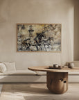 Plakat - Horse Animal Vintage Art Illustration Wallart 17